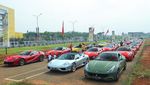 Saat Ferrari Bikin Sesak BSD Tangerang