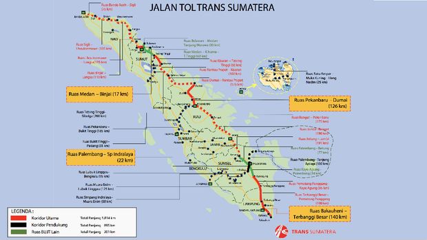 Mau Diresmikan Jokowi, Rini Cek Tol Bakauheni-Terbanggi Besar