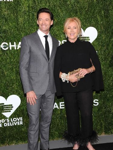 NEW YORK, NY - OCTOBER 16:  Hugh Jackman and Deborra-lee Furness attend God's Love We Deliver, Golden Heart Awards at Spring Studios on October 16, 2018 in New York City.  (Photo by Dimitrios Kambouris/Getty Images for Michael Kors)