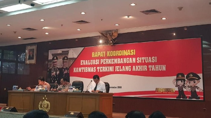 Kapolri Rapat Bareng Seluruh Kapolda, Bahas Pengamanan Akhir Tahun