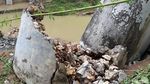 Jembatan di Bojonegoro Ini Ambruk Akibat Banjir Bandang