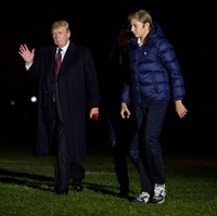 Remaja yang kini bersekolah di St. Andrew, Potomac, Maryland, ini memang memiliki bakat berbadan tinggi seperti kedua orangtuanya. Melania Trump diketahui memiliki tinggi badan 180 cm, sementara Donald Trump 187 cm. Foto: Getty Images