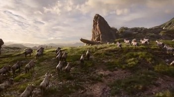 Rumah kerajaan Musafa dan Simba yang begitu ikonik Priderock (Foto: Boredpanda)