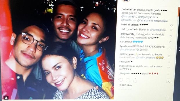 Bantah Isu Lamaran, Rossa dan Afgan Terlihat Nge-date Bareng