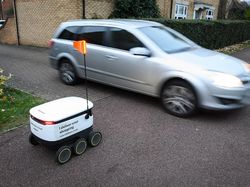 Canggih! Robot Ini Bisa Jadi Kurir Supermarket di Inggris