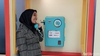 Salah satu spot foto di museum. Sebelum tiba di museum, kamu harus membeli tiket untuk masuk museum dengan membelinya di Lawson. Harganya 1.000 Yen atau sekitar Rp 128 ribu dengan pilihan masuk jam 10 pagi, jam 12 siang, jam 2 siang, dan jam 4 sore. (Aisyah Kamaliah/detikTravel)