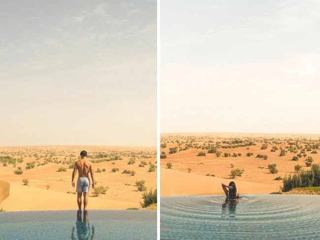 Foto yang diunggah Pangeran Mateen dan Anisha ke akun media sosial mereka membuat gosip tersebut semakin berhembus kencang. Meski yang diunggah bukanlah foto kebersamaan mereka. Dari foto yang dipamerkan ke media sosial itu terlihat sang pangeran dan Anisha berada di lokasi dan waktu yang sama. Mereka pun disebut-sebut tengah liburan bersama di kawasan bergurun pasir. Foto: Instagram @anishaik