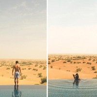 Foto yang diunggah Pangeran Mateen dan Anisha ke akun media sosial mereka membuat gosip tersebut semakin berhembus kencang. Meski yang diunggah bukanlah foto kebersamaan mereka. Dari foto yang dipamerkan ke media sosial itu terlihat sang pangeran dan Anisha berada di lokasi dan waktu yang sama. Mereka pun disebut-sebut tengah liburan bersama di kawasan bergurun pasir. Foto: Instagram @anishaik