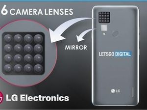 Edan! LG Patenkan Ponsel dengan 16 Kamera Belakang