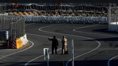 Potret Perbatasan AS-Meksiko di San Ysidro yang Sempat Ditutup