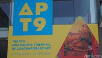 Pameran seni yang digelar di Queensland Art Gallery dan Gallery of Modern Art ini mengumpulkan 80 seniman dari 30 negara se-Asia Pasifik. (Melisa Mailoa/detikTravel)