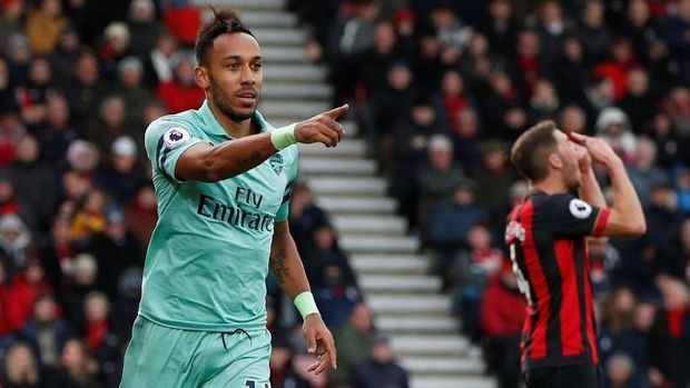 Arsenal akan mengandalkan Pierre-Emerick Aubameyang untuk melawan Tottenham.