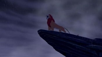 Salah satu adegan Simba saat sudah dewasa. (Foto: Boredpanda)