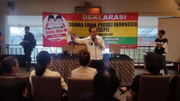 Dukung Jokowi, Kelompok Emak-emak Ini Kampanyekan Harga Sayur Murah