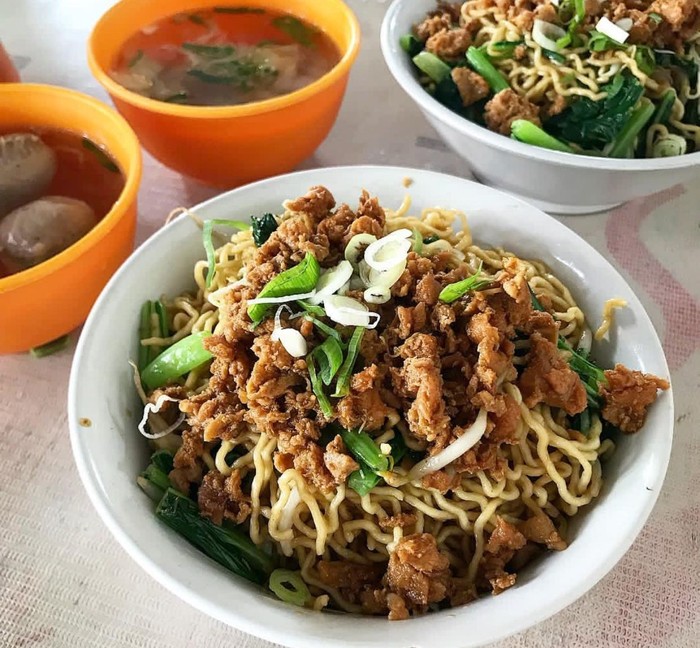 mie ayam bangka untuk sarapan