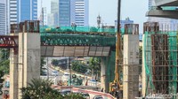 Proyek kereta ringan atau Light Rail Transit (LRT) Jabodebek ditarget rampung pada 2019.