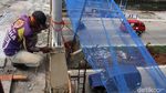 Progres Pembangunan JPO Jalan Tubagus Angke