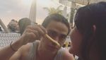 Kompak! Amanda Manopo dan Chris Laurent Pasangan yang Doyan Kulineran Bareng