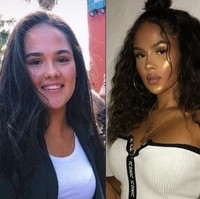 Inilah penampilan asli Emma yang diungkap oleh salah satu netizen di Twitter. Emma punya kulit putih dan rambut lurus. Seketika ia jadi viral karena banyak followers Instagramnya yang merasa tertipu. Foto ini diakuinya diambil dua tahun lalu. Foto: Dok. Instagram Emma Hallberg