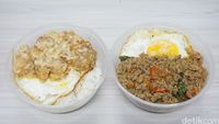Kenyang dan Puas! Makan Nasi Plus Lidah Balado dan Salted Egg Chicken