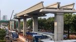 Penampakan Terkini LRT Jabodebek di Rasuna Said
