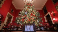 Tema dekorasi natal di tahun 2018 ini adalah Harta Karun Amerika.