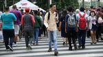 JPO Direvitalisasi, Warga Gunakan Pelican Crossing