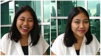 Satu foto diambil ketika diminta untuk tersenyum, sementara satu lagi diambil spontan. Mana senyum yang asli? Ada tanda bisa dilihat meski secara insting kamu sebetulnya bisa membedakan. (Foto: Firdaus Anwar/detikHealth) 