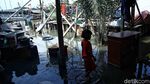 Banjir Rob Rendam Pemukiman Nelayan di Muara Angke