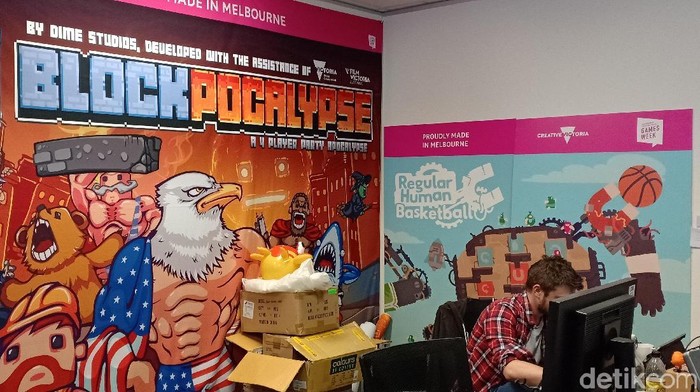Ini The Arcade, coworking space buat pengembang game (Foto: Gibran Maulana Ibrahim/detikINET) Ini The Arcade, coworking space buat pengembang game (Foto: Gibran Maulana Ibrahim/detikINET)