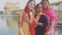 Tamannaah juga pernah berkunjung ke Golden Temple, salah satu destinasi populer di India (tamannaahspeaks/Instagram)