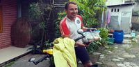 Tiba di Sukabumi, Bule Jerman Ini Keliling Dunia Pakai Sepeda