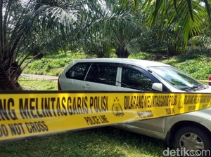 Mobil Digaris Polisi di Sukabumi Milik Sopir Online Korban Begal