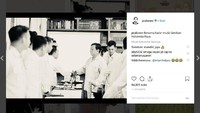 Kini, Prabowo mencoba untuk maju dalam Pilpres 2019 sebagai calon presiden berpasangan dengan Sandiaga Uno sebagai calon wakil presiden. Momen saat Prabowo bertemu dengan kader muda Gerakan Indonesia Raya. Istimewa/Dok. IG Prabowo.