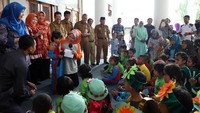 Peringatan Hari Anak Internasional ini digelar di Pendapa Bupati Serang, Selasa (27/11/2018). Pool/Pemkab Serang.