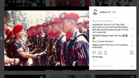 Prabowo pun pernah menjadi panglima Kostrad, jabatan yang dulu juga pernah diraih oleh mantan mertuanya, Soeharto di tahun 1965. Bintang dipundak Prabowo pun bertambah tiga dan membuatnya menjadi letnan jenderal. Istimewa/Dok. IG Prabowo.