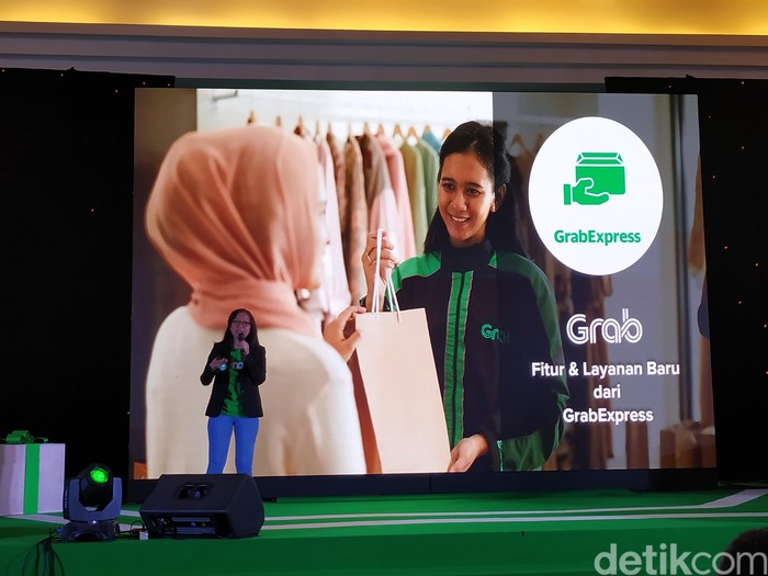 GrabExpress Car dan GrabExpress Nalangin, yang anyar di GrabExpress: (Foto: Agus Tri Haryanto/detikINET) GrabExpress Car dan GrabExpress Nalangin, yang anyar di GrabExpress: (Foto: Agus Tri Haryanto/detikINET)