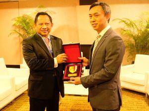 Kapolri Ajak Singapura Tingkatkan Kerja Sama Tanggulangi Terorisme