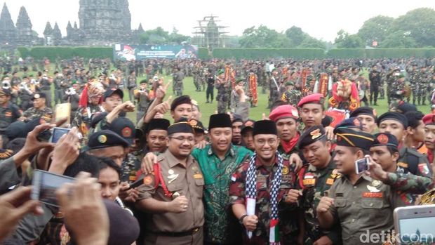 Menpora juga sempat hadir ke acara tersebut