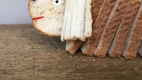 Bobtail bread, tulis Timm saat mengunggah roti yang ia bentuk unik ini. Foto: Instagram @virgin_honey