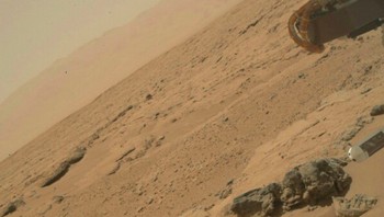 Nah, Planet Mars diperkirakan pernah pula mempunyai medan magnet yang melindungi atmosfernya serta air yang ada di sana. Foto: NASA