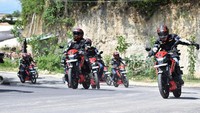 Desain jok yang tebal dan empuk membuat para rider betah berkendara meski menempuh jarak yang cukup jauh. Istimewa.