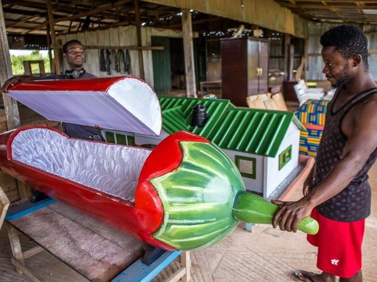 Dikubur Dalam Peti Mati Mewah Ala Masyarakat Ghana