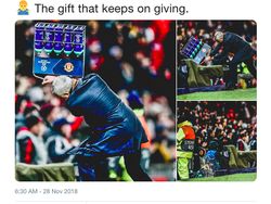 Semua pun Terbelalak dengan Aksi Banting Botol Mourinho...