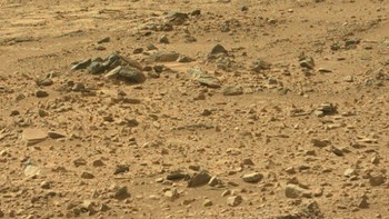 Tubrukan asteroid yang masif tersebut memanaskan inti Mars dan secara permanen mengganggu medan magnetnya. Foto: NASA