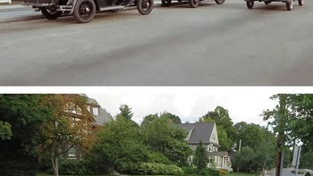 Miniatur digunakan untuk membuat foto bertema sejarah. Foto: Ultralink/Michael Paul Smith