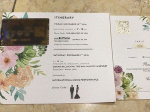 Lihat Undangan Pernikahan Crazy Rich Surabayan yang Mewah
