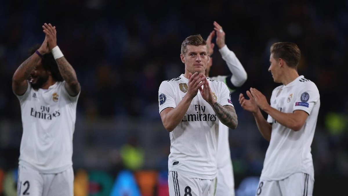 Toni Kroos menilai Real Madrid gagal capai level terbaik. (Foto: Paolo Bruno/Real Madrid via Getty Images)