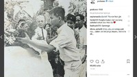 Foto Prabowo di masa remaja. Foto ini diketahui diambil pada tahun 1968. Istimewa/Dok. IG Prabowo.