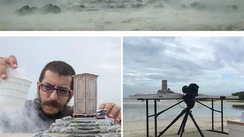Fotografer menggunakan miniatur untuk membuat foto realistik. Foto: Ultralink/Felix Hernandez